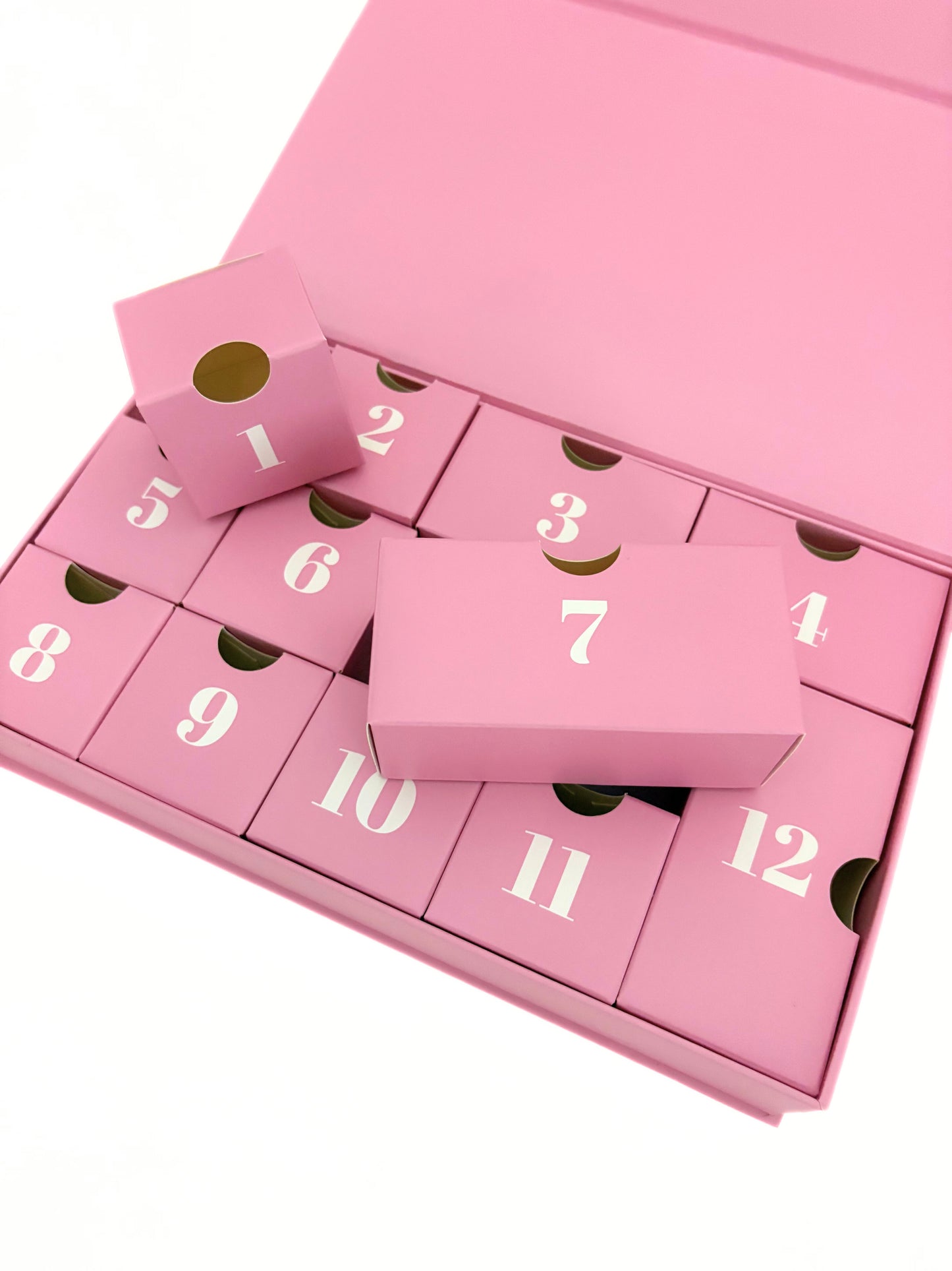 Calendrier de l’avent argenté