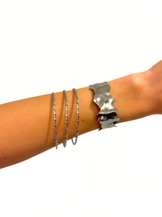 Bracelet CYRIELLA argenté