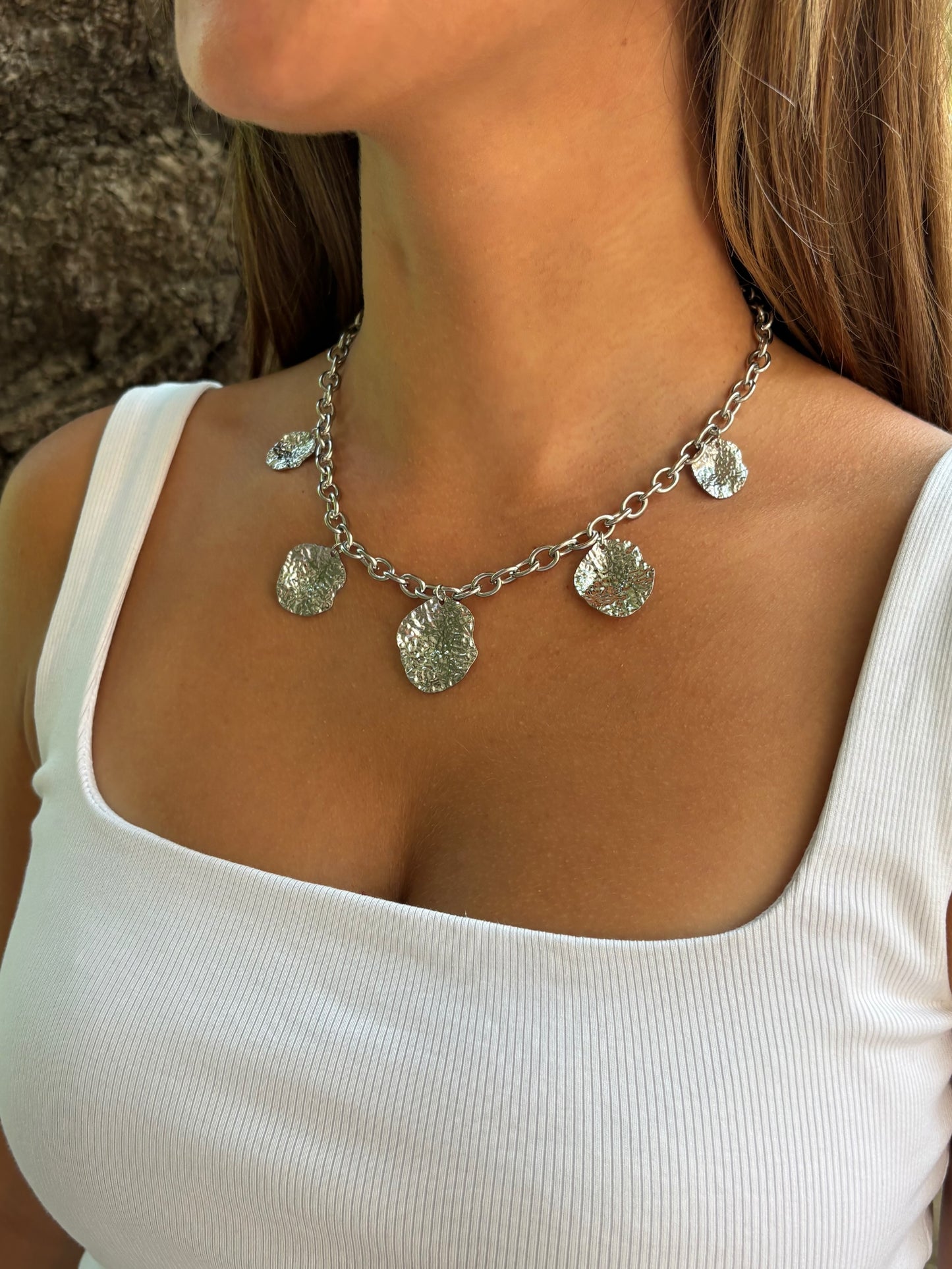 Collier AMÉLITA argenté