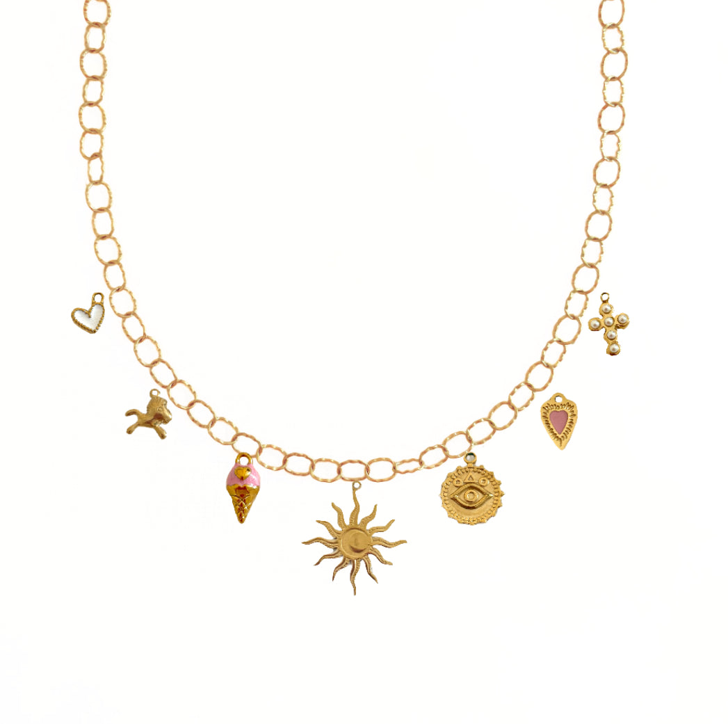 Collier personnalisé doré