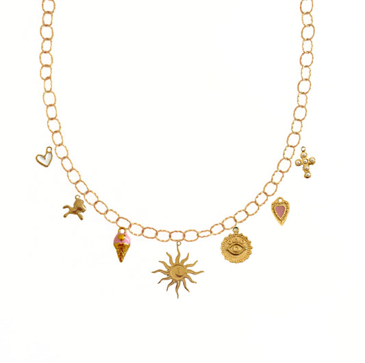 Collier personnalisé doré