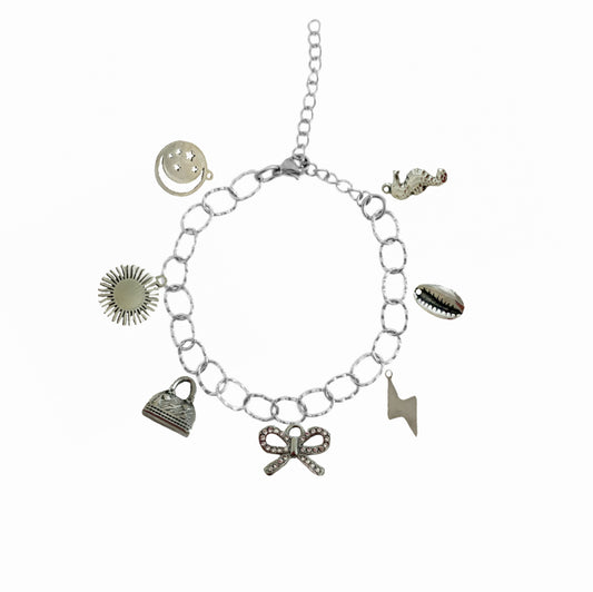 Bracelet personnalisé argenté