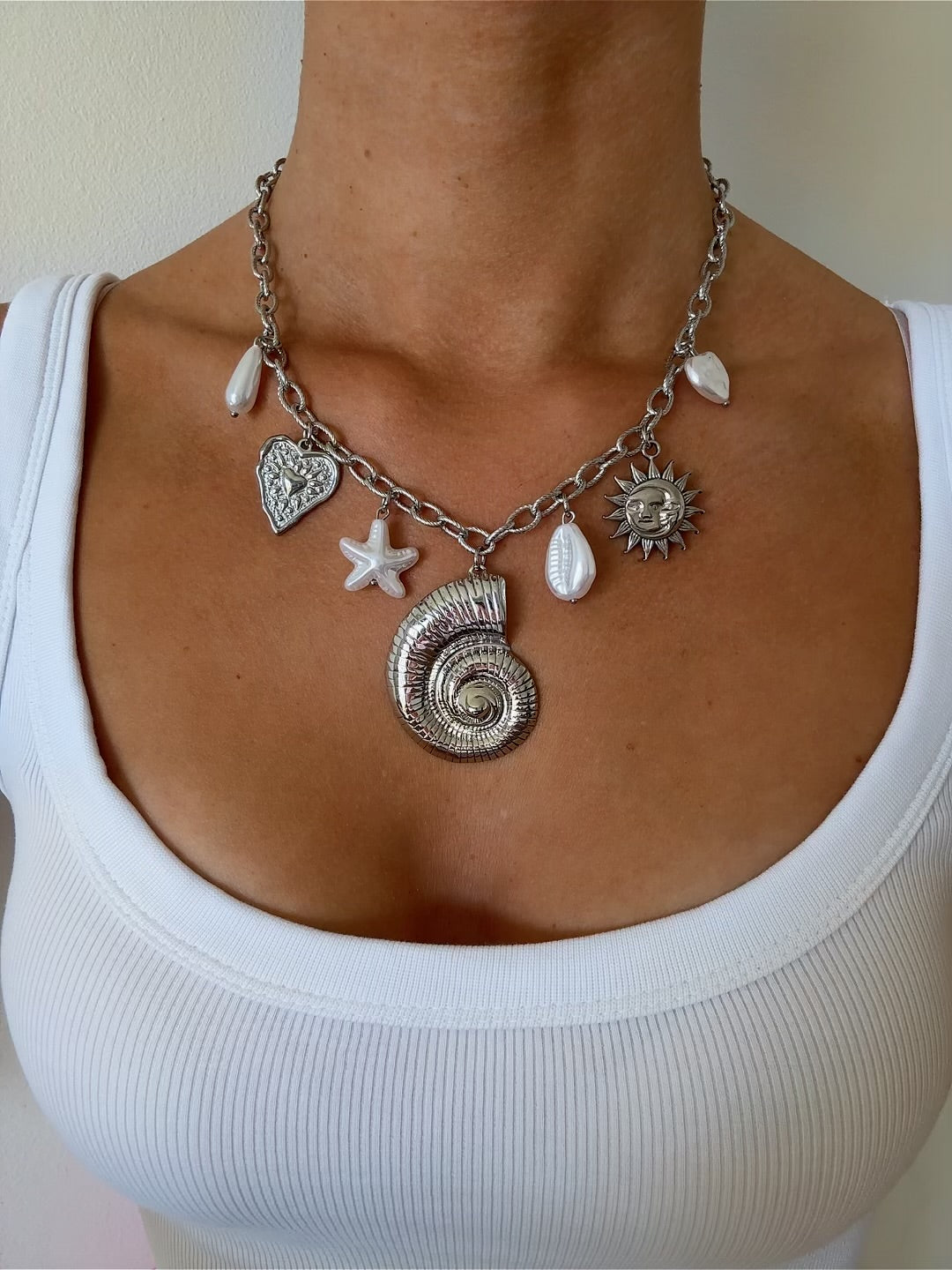 Collier CHARMS argenté