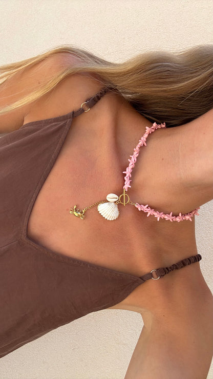 Collier COMPOSÉ rose