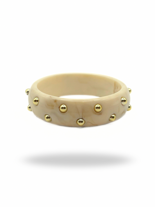 Bracelet GLAMA blanc cassé