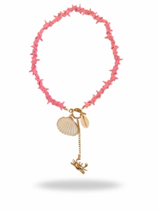 Collier COMPOSÉ rose
