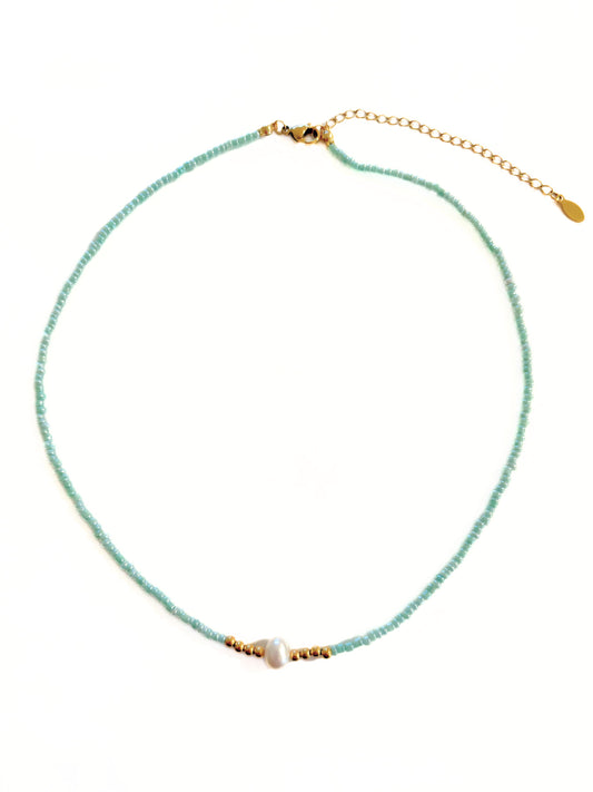 Collier IALINA bleu